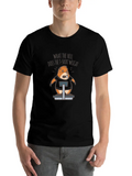 A Funny Mole With Top On The Scale Lightweight Cotton T-Shirt – Daily Comfort Graphic Shirt