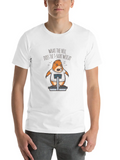 A Funny Mole With Top On The Scale Lightweight Cotton T-Shirt – Daily Comfort Graphic Shirt