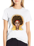 Amanda The Poet Lightweight Cotton T-Shirt – Daily Comfort Graphic Shirt