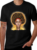 Amanda The Poet Lightweight Cotton T-Shirt – Daily Comfort Graphic Shirt