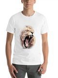 Angry Roaring Lion | Lions Head Casual Graphic T-Shirt – Simple And Comfortable Daily Wear