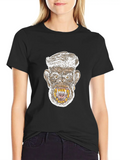 Animal Yo Ape Casual Graphic T-Shirt – Simple And Comfortable Daily Wear