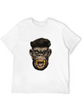 Animal Yo Ape Casual Graphic T-Shirt – Simple And Comfortable Daily Wear