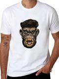 Animal Yo Ape Casual Graphic T-Shirt – Simple And Comfortable Daily Wear