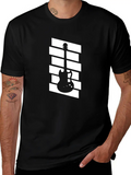 Art Rock Guitar Music Gift Lightweight Cotton T-Shirt – Daily Comfort Graphic Shirt