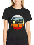 Bake Cook Cooking Gift Gift Idea Casual Graphic T-Shirt – Simple And Comfortable Daily Wear