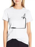 Basketball Shadow Net Pole Basketball Basket Cool Lightweight Cotton T-Shirt – Daily Comfort Graphic Shirt