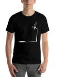 Basketball Shadow Net Pole Basketball Basket Cool Lightweight Cotton T-Shirt – Daily Comfort Graphic Shirt