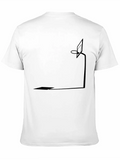 Basketball Shadow Net Pole Basketball Basket Cool Lightweight Cotton T-Shirt – Daily Comfort Graphic Shirt