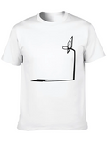 Basketball Shadow Net Pole Basketball Basket Cool Lightweight Cotton T-Shirt – Daily Comfort Graphic Shirt