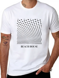 Beach House Casual Graphic T-Shirt – Simple And Comfortable Daily Wear