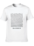 Beach House Casual Graphic T-Shirt – Simple And Comfortable Daily Wear