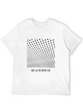 Beach House Casual Graphic T-Shirt – Simple And Comfortable Daily Wear