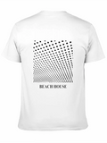 Beach House Casual Graphic T-Shirt – Simple And Comfortable Daily Wear