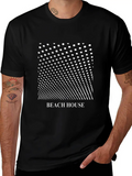 Beach House Casual Graphic T-Shirt – Simple And Comfortable Daily Wear