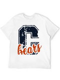 Bears Casual Graphic T-Shirt – Simple And Comfortable Daily Wear