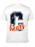 Bears Casual Graphic T-Shirt – Simple And Comfortable Daily Wear