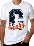 Bears Casual Graphic T-Shirt – Simple And Comfortable Daily Wear