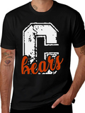 Bears Casual Graphic T-Shirt – Simple And Comfortable Daily Wear