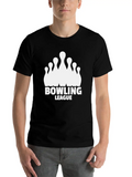 Bowling League Lightweight Cotton T-Shirt – Daily Comfort Graphic Shirt