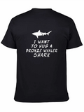 Bronze Whaler Shark Funny Shirt Kids Boys & Girls Lightweight Cotton T-Shirt – Daily Comfort Graphic Shirt