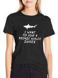 Bronze Whaler Shark Funny Shirt Kids Boys & Girls Lightweight Cotton T-Shirt – Daily Comfort Graphic Shirt