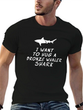 Bronze Whaler Shark Funny Shirt Kids Boys & Girls Lightweight Cotton T-Shirt – Daily Comfort Graphic Shirt
