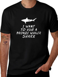 Bronze Whaler Shark Funny Shirt Kids Boys & Girls Lightweight Cotton T-Shirt – Daily Comfort Graphic Shirt