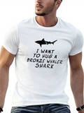 Bronze Whaler Shark Funny Shirt Kids Boys & Girls Lightweight Cotton T-Shirt – Daily Comfort Graphic Shirt