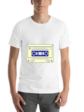 Cassette Tape Lightweight Cotton T-Shirt – Daily Comfort Graphic Shirt