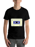 Cassette Tape Lightweight Cotton T-Shirt – Daily Comfort Graphic Shirt