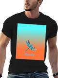 Choose Joy Dragonfly Casual Graphic T-Shirt – Simple And Comfortable Daily Wear