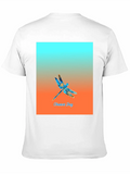 Choose Joy Dragonfly Casual Graphic T-Shirt – Simple And Comfortable Daily Wear