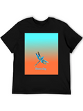 Choose Joy Dragonfly Casual Graphic T-Shirt – Simple And Comfortable Daily Wear