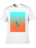 Choose Joy Dragonfly Casual Graphic T-Shirt – Simple And Comfortable Daily Wear