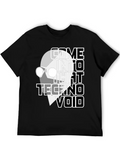 Come Into That Techno Void - 90s Rave Party 2 Casual Graphic T-Shirt – Simple And Comfortable Daily Wear