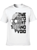 Come Into That Techno Void - 90s Rave Party 2 Casual Graphic T-Shirt – Simple And Comfortable Daily Wear