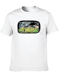 Cracked Stone Table - Narnia Lightweight Cotton T-Shirt – Daily Comfort Graphic Shirt