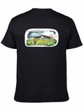 Cracked Stone Table - Narnia Lightweight Cotton T-Shirt – Daily Comfort Graphic Shirt