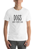 Dogs Dog Owner Lover Animal Rescue Shelter Relaxed Everyday Tee – Lightweight And Durable Cotton