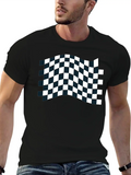 Dragster Racer Automotive Car Automobil Rennwagen5 Casual Graphic T-Shirt – Simple And Comfortable Daily Wear