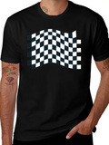 Dragster Racer Automotive Car Automobil Rennwagen5 Casual Graphic T-Shirt – Simple And Comfortable Daily Wear