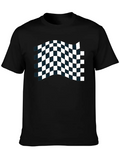 Dragster Racer Automotive Car Automobil Rennwagen5 Casual Graphic T-Shirt – Simple And Comfortable Daily Wear