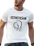 Esthetician Beautician Cosmetician Cosmetics Job Lightweight Cotton T-Shirt – Daily Comfort Graphic Shirt