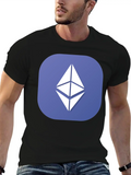 Ethereum Casual Graphic T-Shirt – Simple And Comfortable Daily Wear