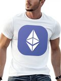 Ethereum Casual Graphic T-Shirt – Simple And Comfortable Daily Wear