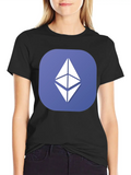 Ethereum Casual Graphic T-Shirt – Simple And Comfortable Daily Wear