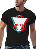 Eye See You 3D Lightweight Cotton T-Shirt – Daily Comfort Graphic Shirt