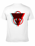 Eye See You 3D Lightweight Cotton T-Shirt – Daily Comfort Graphic Shirt