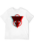 Eye See You 3D Lightweight Cotton T-Shirt – Daily Comfort Graphic Shirt